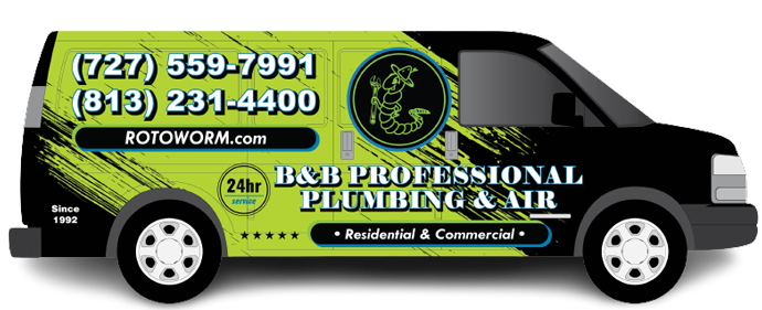 B&B Professional Plumbing & Air Services Van