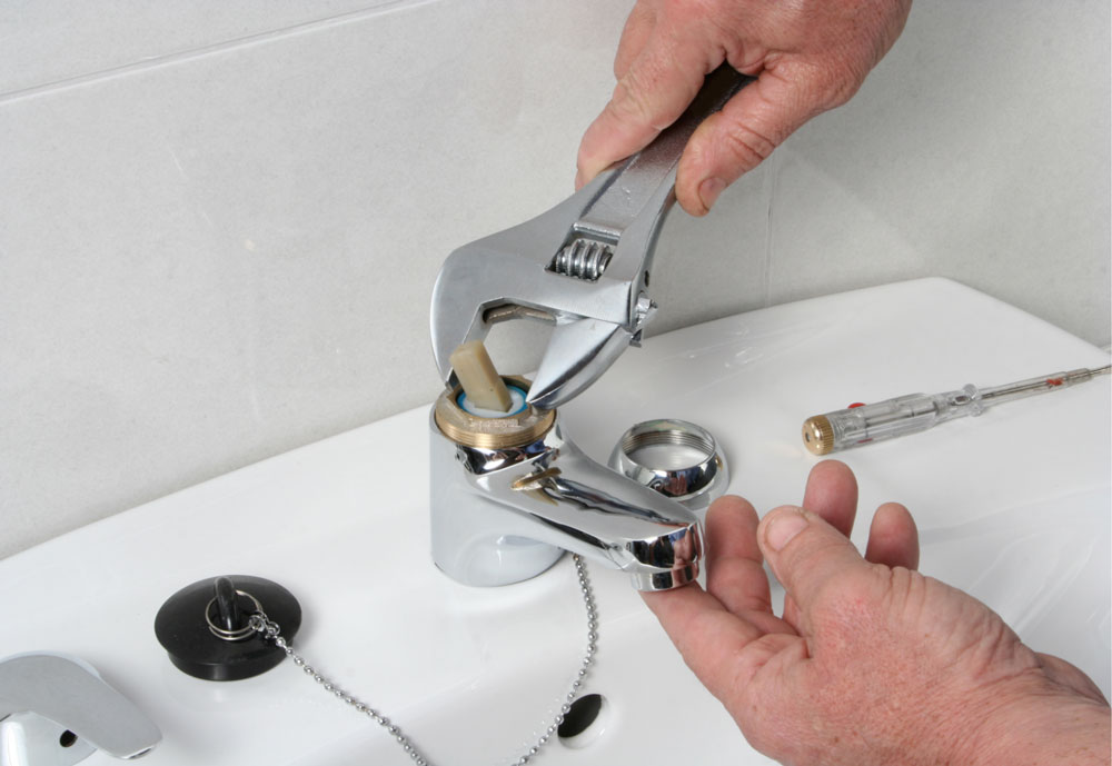 Faucet repair by B&B Professional Plumbing & Air